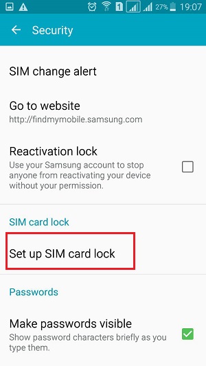 قفل سیم کارت